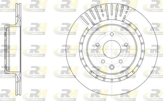 Roadhouse 61509.10 - Тормозной диск autosila-amz.com