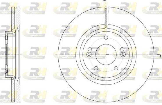 Roadhouse 61514.10 - Тормозной диск autosila-amz.com