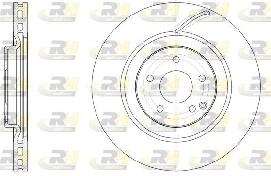 Roadhouse 61526.10 - Тормозной диск autosila-amz.com