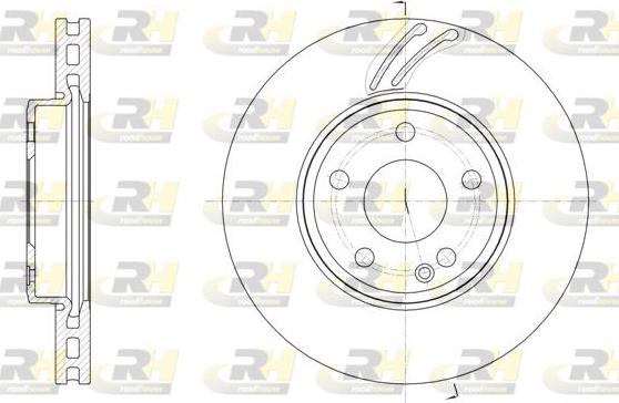 Roadhouse 61527.10 - Тормозной диск autosila-amz.com