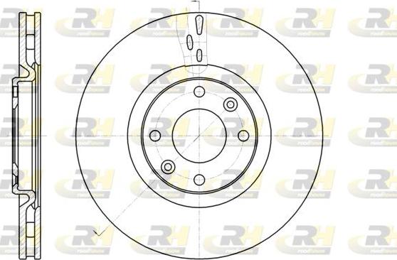 Roadhouse 61059.10 - Тормозной диск autosila-amz.com