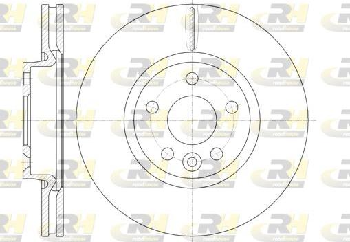 Roadhouse 61019.10 - Тормозной диск autosila-amz.com