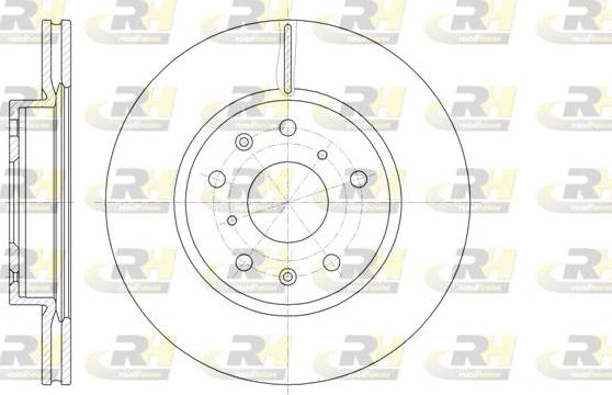 Roadhouse 61018.10 - Тормозной диск autosila-amz.com