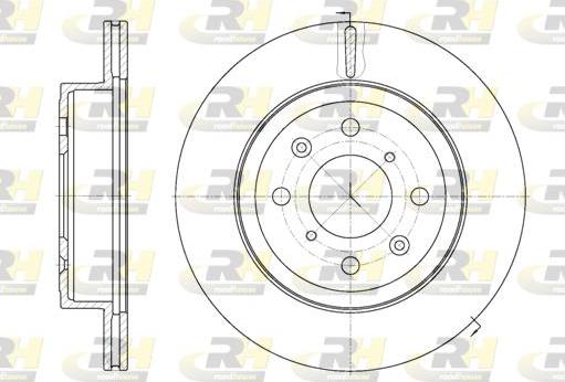 Roadhouse 61038.10 - Тормозной диск autosila-amz.com