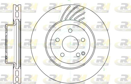 Roadhouse 61142.10 - Тормозной диск autosila-amz.com