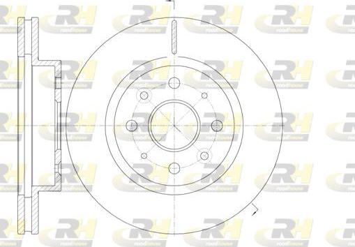 Roadhouse 61103.10 - Тормозной диск autosila-amz.com