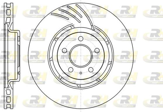 Roadhouse 61111.10 - Тормозной диск autosila-amz.com