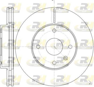 Roadhouse 61181.10 - Тормозной диск autosila-amz.com