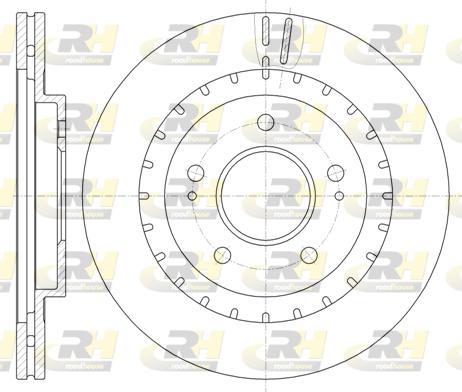 Roadhouse 61137.10 - Тормозной диск autosila-amz.com