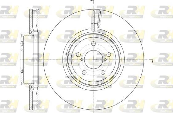 Roadhouse 61856.10 - Тормозной диск autosila-amz.com