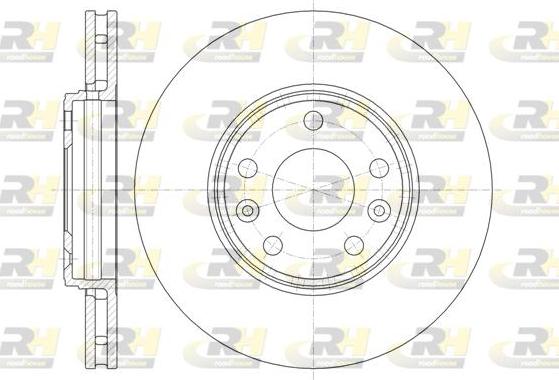 Roadhouse 61344.10 - Тормозной диск autosila-amz.com