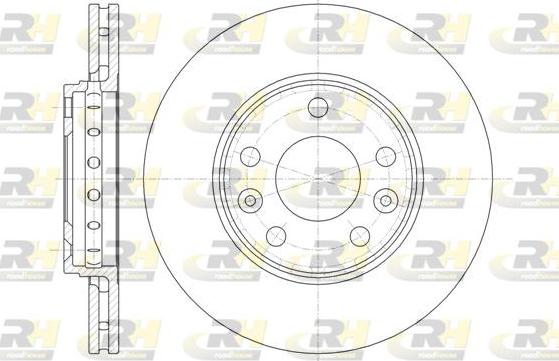 Roadhouse 61346.10 - Тормозной диск autosila-amz.com