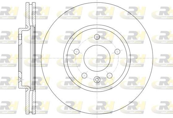 Roadhouse 61314.10 - Тормозной диск autosila-amz.com