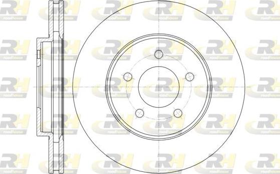 Roadhouse 61376.10 - Тормозной диск autosila-amz.com