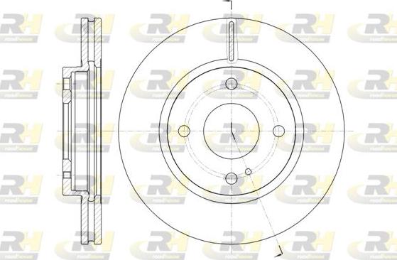 Roadhouse 61299.10 - Тормозной диск autosila-amz.com