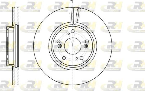 Roadhouse 61218.10 - Тормозной диск autosila-amz.com