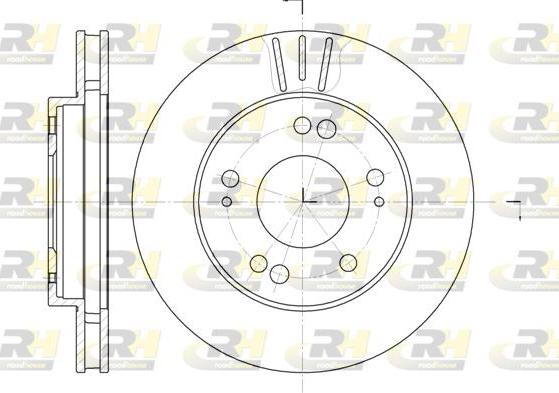 Roadhouse 61220.10 - Тормозной диск autosila-amz.com