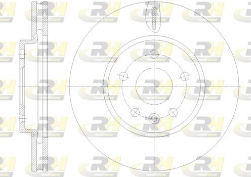 Roadhouse 61793.10 - Тормозной диск autosila-amz.com