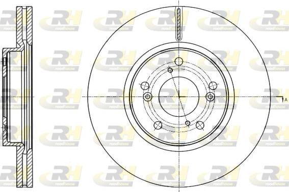 Roadhouse 61754.10 - Тормозной диск autosila-amz.com