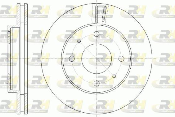 Roadhouse 6394.10 - Тормозной диск autosila-amz.com