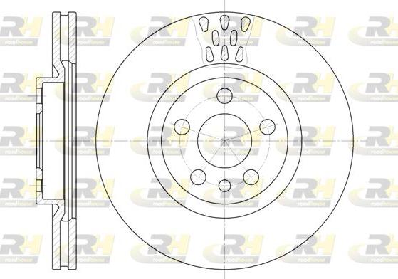 Roadhouse 6305.11 - Тормозной диск autosila-amz.com