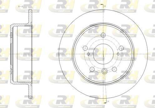 Roadhouse 62033.00 - Тормозной диск autosila-amz.com