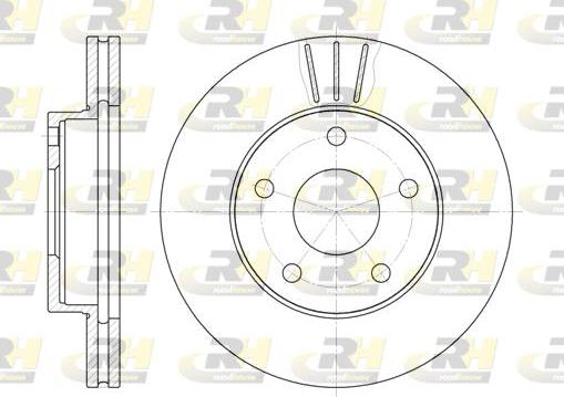 Roadhouse 6214.10 - Диск тормозной autosila-amz.com