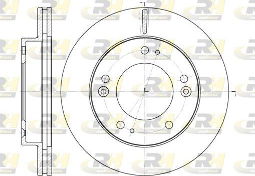 Roadhouse 6790.10 - Тормозной диск autosila-amz.com