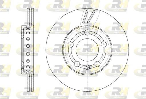 Roadhouse 6709.10 - Тормозной диск autosila-amz.com