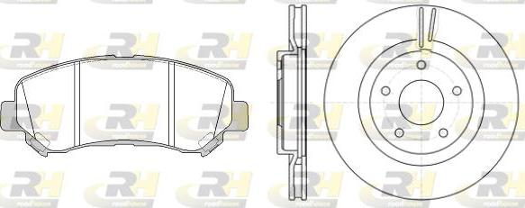 Roadhouse 81318.00 - Дисковый тормозной механизм, комплект autosila-amz.com