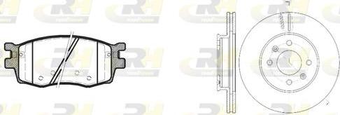 Roadhouse 81208.00 - Дисковый тормозной механизм, комплект autosila-amz.com