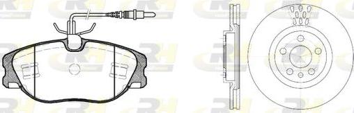 Roadhouse 8305.00 - Дисковый тормозной механизм, комплект autosila-amz.com