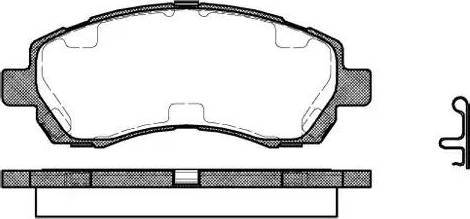 Alpha Brakes HKP-SB-012 - Тормозные колодки, дисковые, комплект autosila-amz.com