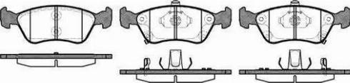 Alpha Brakes HKP-TY-001 - Тормозные колодки, дисковые, комплект autosila-amz.com