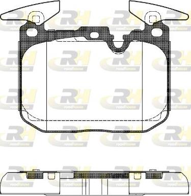 Roadhouse 21491.00 - Тормозные колодки, дисковые, комплект autosila-amz.com