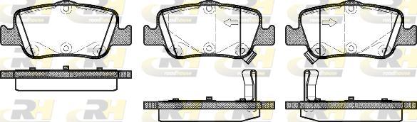 Roadhouse 21356.02 - Колодки торм.диск. AURIS, COROLLA Sedan (E12) autosila-amz.com