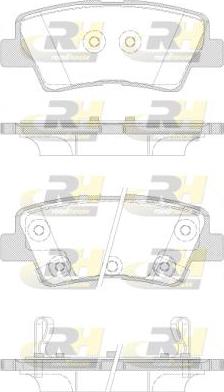 Roadhouse 21362.42 - Тормозные колодки, дисковые, комплект autosila-amz.com