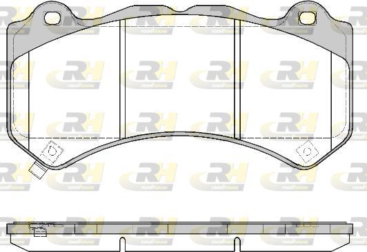 Roadhouse 21376.04 - Тормозные колодки, дисковые, комплект autosila-amz.com