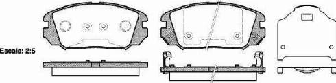 Alpha Brakes HKP-HY-517 - Тормозные колодки, дисковые, комплект autosila-amz.com