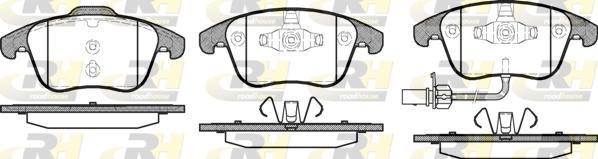 Roadhouse 21219.11 - Колодки тормозные дисковые передние autosila-amz.com