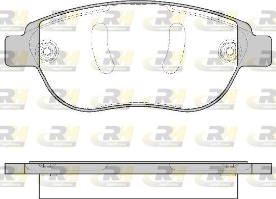 Roadhouse 2841.10 - Тормозные колодки, дисковые, комплект autosila-amz.com