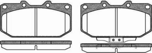 Alpha Brakes HKP-NS-047 - Тормозные колодки, дисковые, комплект autosila-amz.com