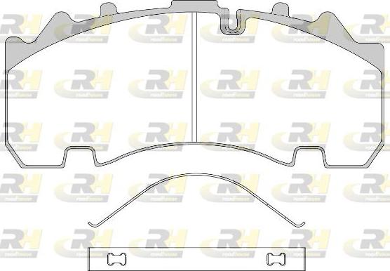 Roadhouse JSX 21554.00 - Тормозные колодки, дисковые, комплект autosila-amz.com