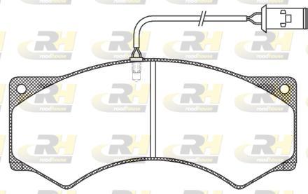 Roadhouse JSX 2277.41 - Тормозные колодки, дисковые, комплект autosila-amz.com