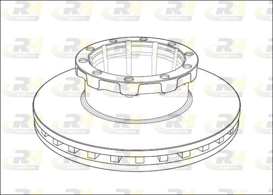 Roadhouse NSX1008.20 - Тормозной диск autosila-amz.com