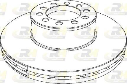 Roadhouse NSX1173.20 - Тормозной диск autosila-amz.com