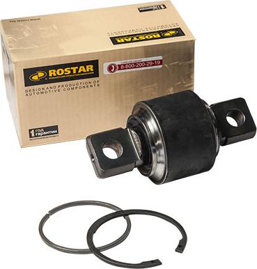 Rostar 180.6753 - Ремонтный комплект, рычаг подвески autosila-amz.com