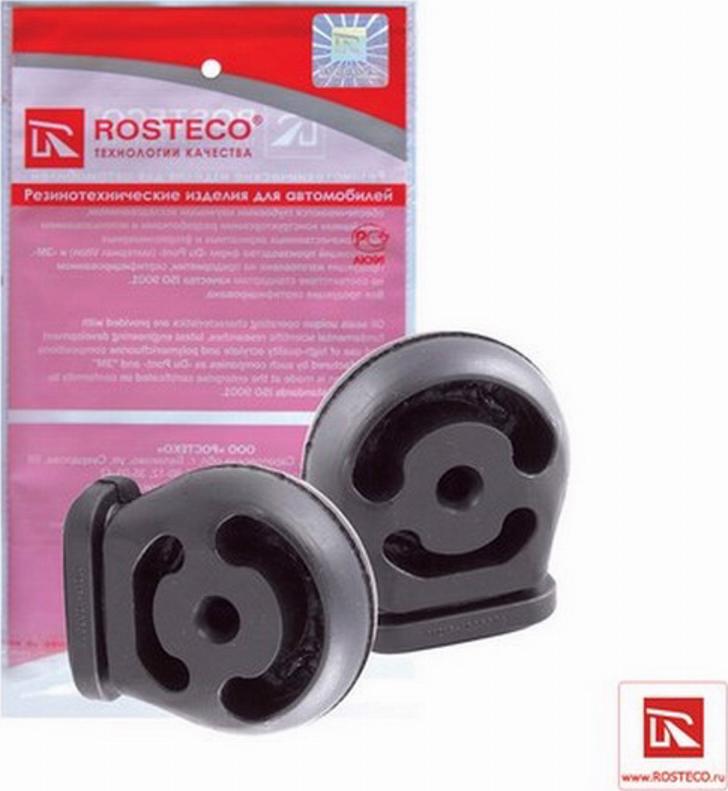 Rosteco 20080 - Кронштейн, втулка, система выпуска ОГ autosila-amz.com