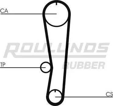 Roulunds Rubber RR1411K1 - Комплект зубчатого ремня ГРМ autosila-amz.com