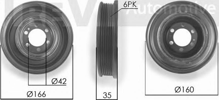 RPK RPK060630 - Шкив коленчатого вала autosila-amz.com